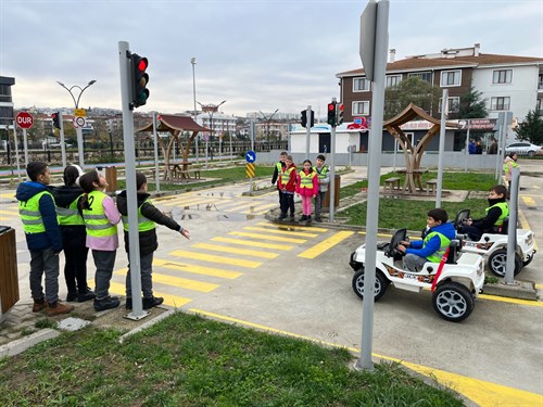 Çocuklar İçin Trafik Eğitimi Projesi kapsamında 5 Aralık 2023 tarihinde İl Milli Eğitim Müdürlüğü ile ....