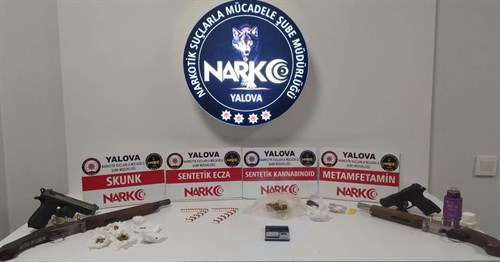 Yalova İl Emniyet Müdürlüğümüz koordinesinde Narkotik Suçlarla...