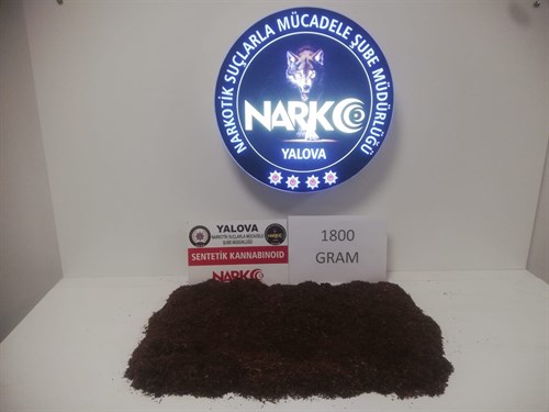 31.05.2025 günü Yalova Emniyet Müdürlüğü Narkotik Suçlarla Mücadele Şube Müdürlüğümüzce;